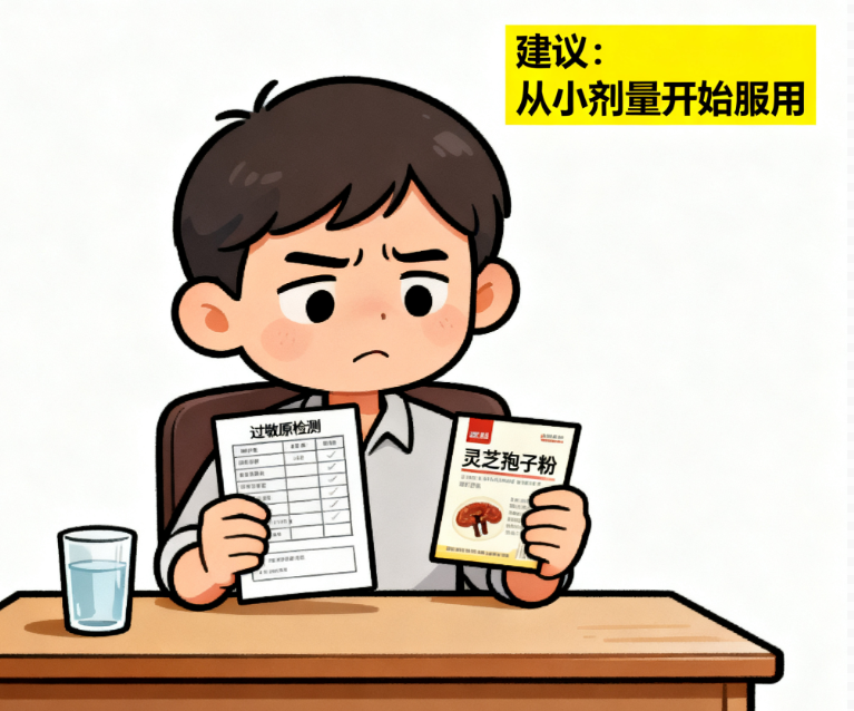 灵芝孢子粉服用指南：正确剂量+最佳时间，这些禁忌一定要牢记